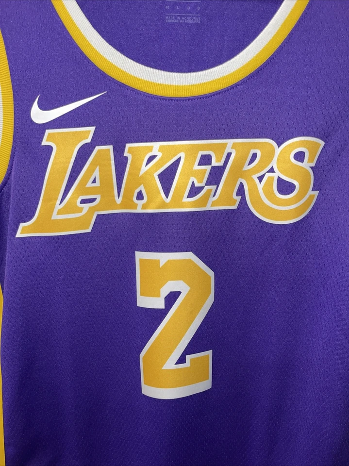 Camiseta deportiva Nike NBA Los Angeles Lakers Lonzo Ball Engineered AA7097-504 talla 48 LRG Foto 3 de 4