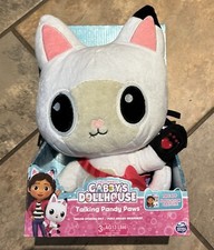 B79 Gabby’s Dollhouse Talking Pandy Paws Plush, Squeeze Phrases, Sounds & Songs
