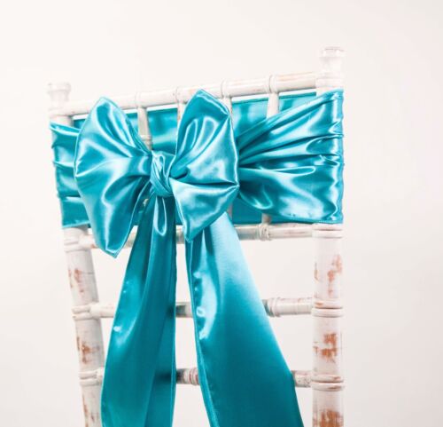 COPRISEDIA FIOCCO FASCIA RUNNER TAVOLO MATRIMONIO EVENTO SPECIALE DECORAZIONE MATERIALE SATINATO - Foto 22 di 102