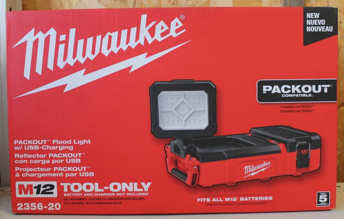 Milwaukee M12 Packout Flood Light 2356-20 - Picture 1 of 3