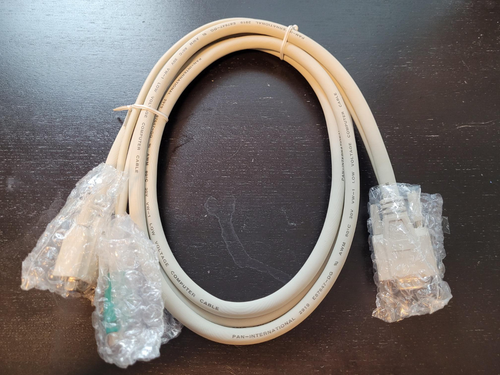 Câble pour ordinateur : VGA femelle vers VGA mâle + 2x PS/2, 2m, *neuf*, NOS - Photo 2/7