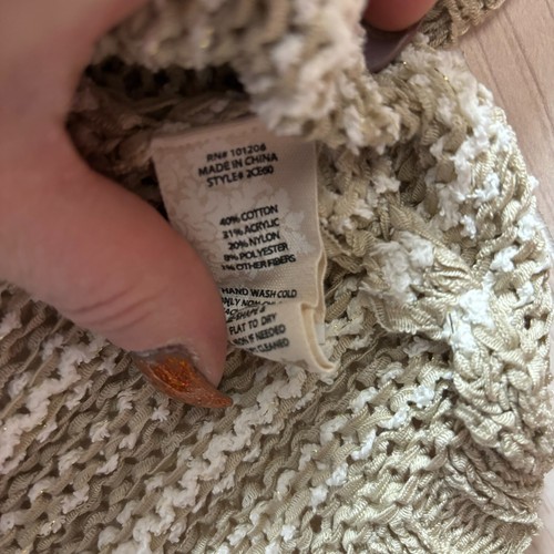 Cardigan donna morbido tondo piccolo aperto davanti linea lunga maglione a righe - Foto 4 di 7