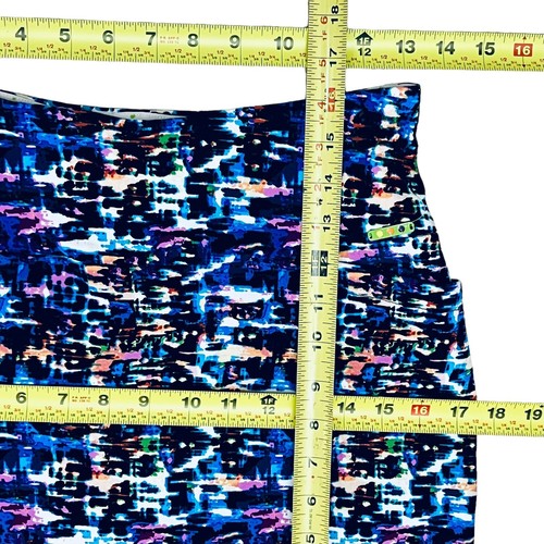 Swing Control The Master Tummy Control Golf Skirt Skort Abstract Pull On 4 NWOT - Picture 8 of 12