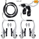 V Brake Complete Sets Front Rear Lever kit BMX MTB Bike Bicycle Hot