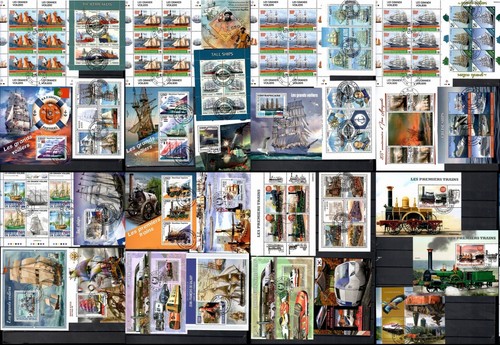 500 verschiedene Klein- & Blocks CTO Komposition Lot aktualisiert 2025 #500-A - Bild 3 von 11