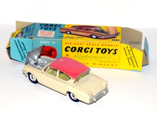 CORGI TOYS #234 1961 - FORD CONSUL 315 - BUONE CONDIZIONI - SCATOLA ORIGINALE - Imagen 7 de 10