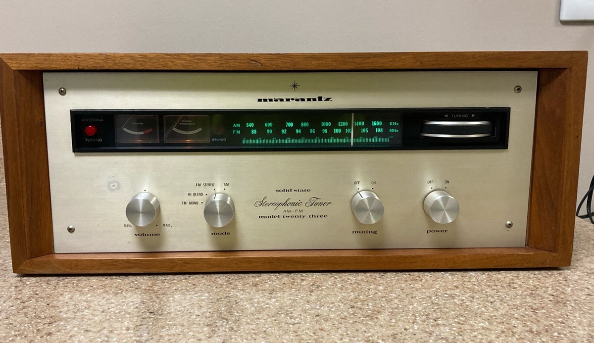 希少　Marantz Model 23J AM/FMチューナー　（ジャンク品） 希少 Marantz Model 23J AM/FMチューナー （ジャンク品）