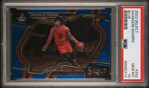 Shaedon Sharpe 2022 Panini Select Rookie #292  "Courtside" - PSA 10 - GEM MINT