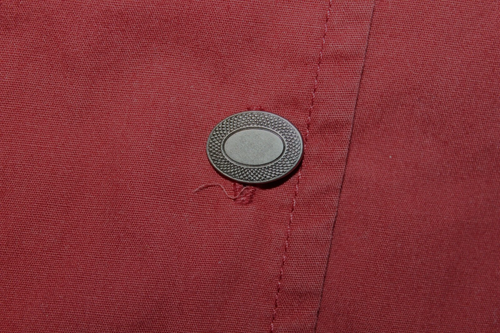 New J.Jill Antique Rust Red Button A-Line Tunic Top Shirt Blouse Women's Size XL - Picture 8 of 16