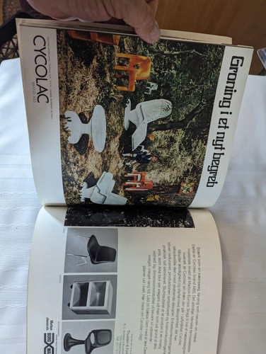 1969 Mobilia Magazine Denmark Mid Century Modern Design Mag - Picture 9 of 11