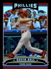 2006 Topps Chrome Black Refractors #217 David Bell /549 - NM-MT