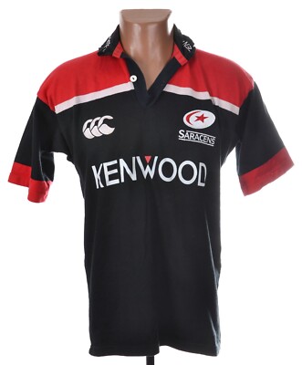 CANTERBURY SARACENS ラガーシャツ S KENWOOD CANTERBURY SARACENS ラガーシャツ S KENWOOD CANTERBURY