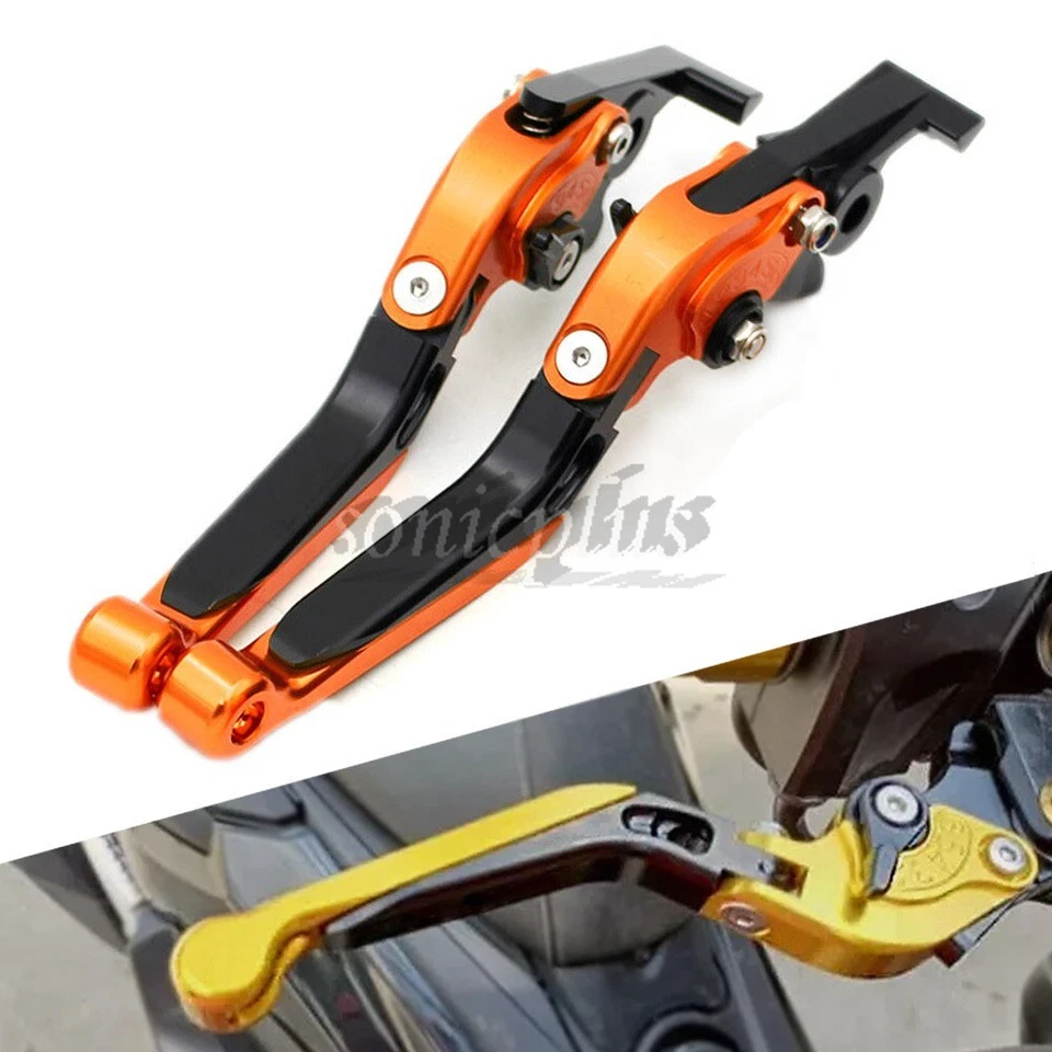 PALANCAS DE FRENO plegables para KYMCO XCITING 250 DOWNTOWN SHADOW PEOPLE GTi MY ROAD700 Foto 3 de 4