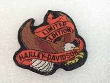 VTG HARLEY-DAVIDSON EAGLE LIMITED EDITION Scroll Patch Rare Small 2 1/2in
