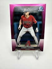 2023 Bowman Chrome CORBIN CARROLL RC #5 Fuchsia Refractor /299 Diamondbacks