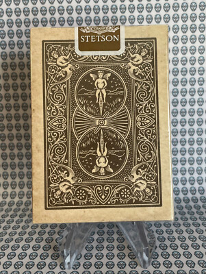 Rare Sealed Bicycle Stetson Hats Rider Back Playing Card Deck