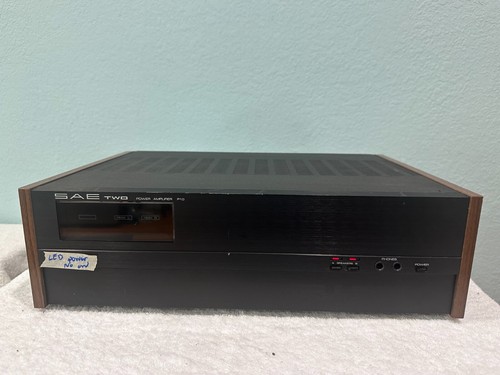 SAE TWO P-10 STEREO POWER AMPLIFIER. MADE IN USA