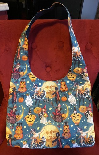 Bruja Gótica Gato Negro Halloween Bolso de Hombro Cartera Luna Pagano Bolso - Imagen 1 de 2