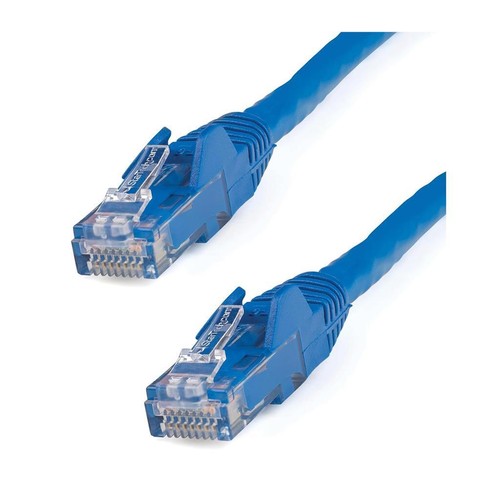 StarTech.com Cat6 35ft Ethernet RJ45 Networking Cable Blue N6PATCH35BL - 第 1/3 張圖片