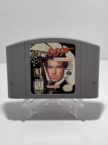 Goldeneye 007 (Nintendo 64) NFR Not For Resale Cleaned Tested Authentic N64