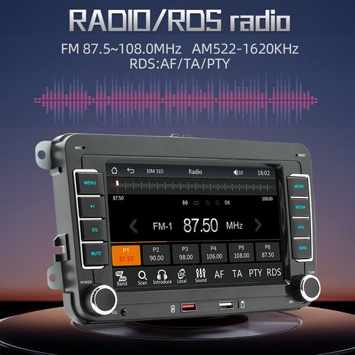 7 Inch Car Stereo MP5 Player Touchcreen AM/ with U8I2 - Picture 8 of 12