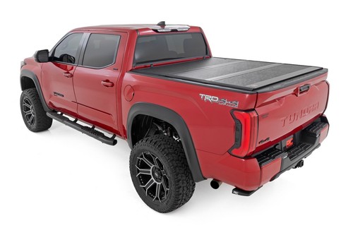 Rough Country Low Profile Bed Cover 5'7" Bed Cargo Mgmt for Toyota Tundra 22-24 - Picture 2 of 6