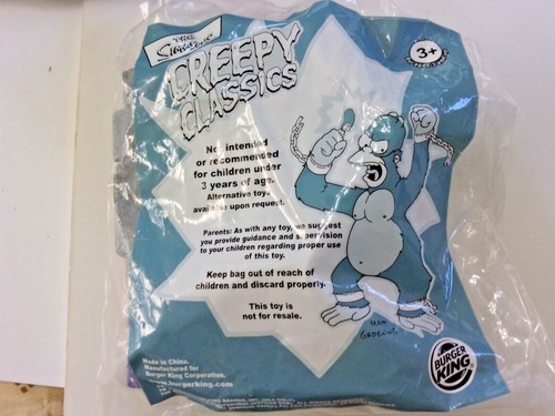 BURGER KING 2002 SIMPSONS CREEPY CLASSICS HALLOWEEN KIDS TOYS-YOUR CHOICE-U-Pick - Picture 23 of 30