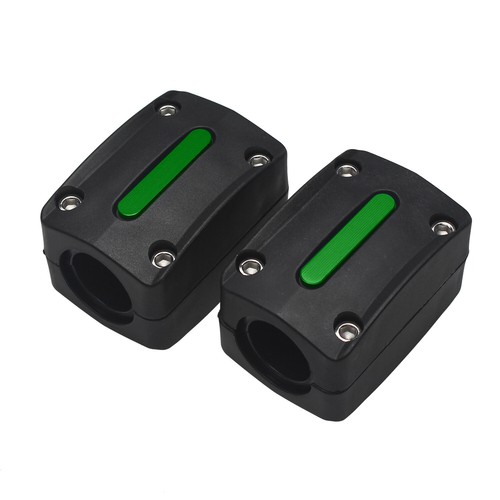 2x Protectores de barra de choque universales para cualquier motocicleta en 22 mm / 25 mm / 28 mm de diámetro - Imagen 3 de 8