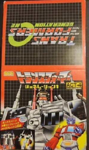 Acto 4 - De colección SCF Original Generación Uno Transformers Takara Nuevo en Caja Japonés Foto 2 de 2