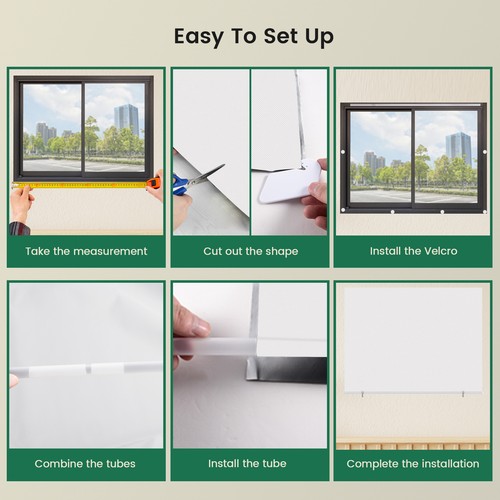 100% Blackout Curtains Shades, No Tools No Drill Cordless Blinds for Windows US - Picture 19 of 38