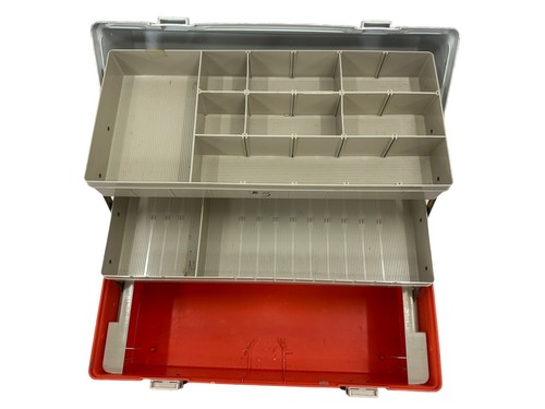 Vintage PLANO 7620M Tackle Box ER First Aid Responder EMS Medical Fishing Trip - Picture 18 of 24