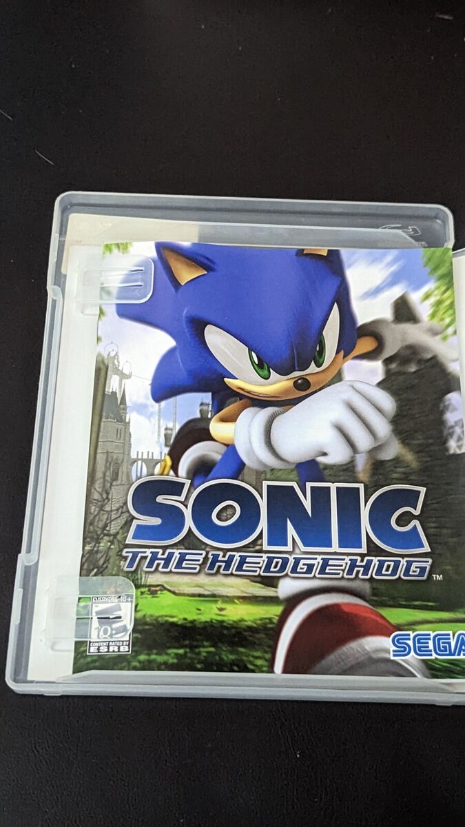 SEGA: Sonic The Hedgehog Game - PS3 Complete W/ Manual