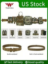 YAKEDA Multi-Functional Outdoor Adjustable Detachable Training Waist Belt