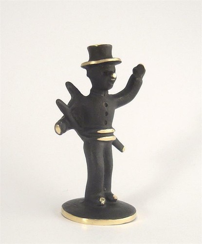 Walter BOSSE Vienna CHIMNEY SWEEP Hagenauer Bronze era Patinated Brass Mojo - Picture 2 of 4