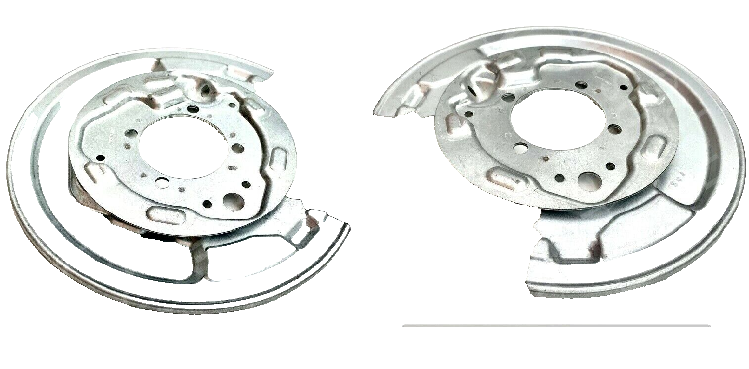 2x Rear L+R Brake Disc Dust Cover Back Plate Shield For Toyota Avensis
