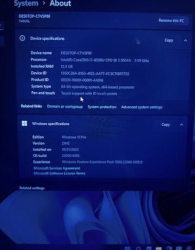 Samsung Notebook 7 Spin Intel 15.6" Core i7 Nvidia GeForce 940MX NP740U5L - Picture 4 of 10