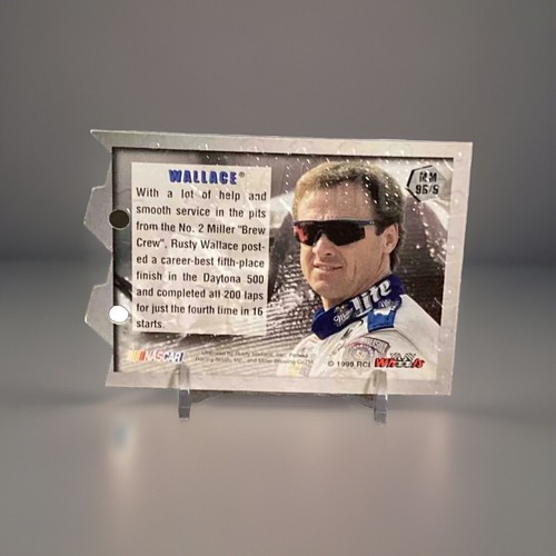 Rusty Wallace's 1999 Wheels High Gear Man and Machine Cars #MM9B - Picture 2 of 2