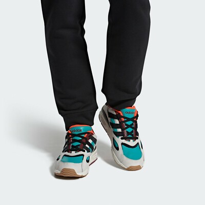 ラピス New Adidas Lxcon 94 in Cloud White/Core Black/Hi-Res Aqua Colour