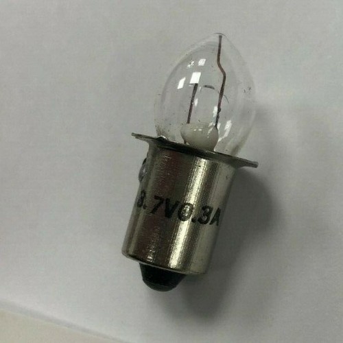 2 X Lyvia 6v 0.5A Flanged Bulb Miniature Torch Bulb - Picture 3 of 3