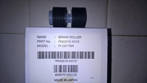 Fujitsu Brake Roller PN PA03576-K010 Model FI-C677BR, Factory Box, Unused - Picture 13 of 13