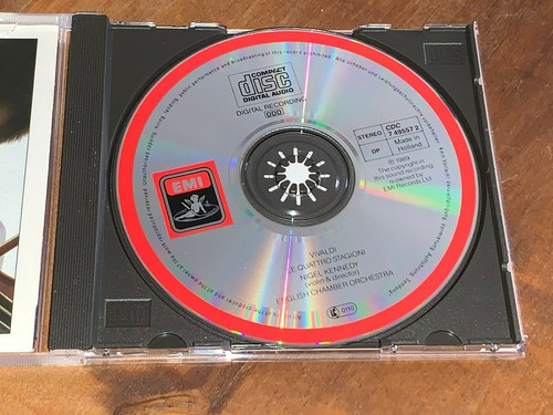 Vivaldi Le Quattro Stagioni The Four Seasons NIGEL KENNEDY Violin EMI CD MINT - Picture 2 of 3