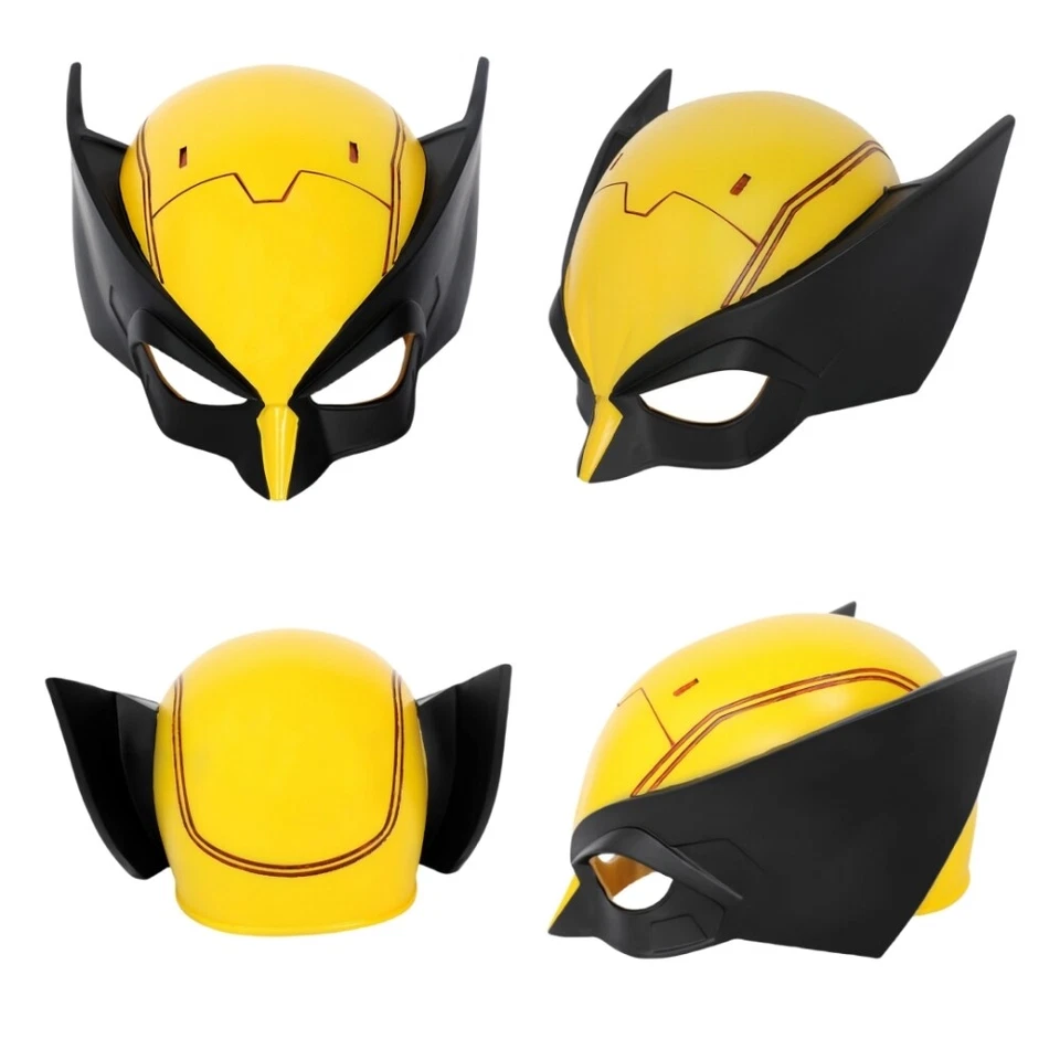 Xcoser Deadpool 3 Wolverine Mask Cosplay Prop 1:1 Movie Resin Repilca Halloween - Image 3 of 4