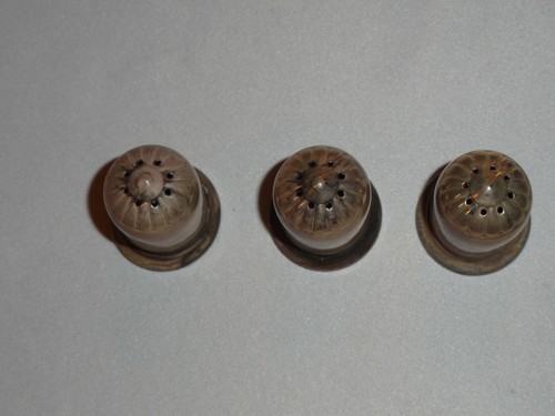 Lot 3 VINTAGE Sterling Silver Salt & Pepper Shakers 1.5" Webster Co Total wt 24g - Picture 3 of 7