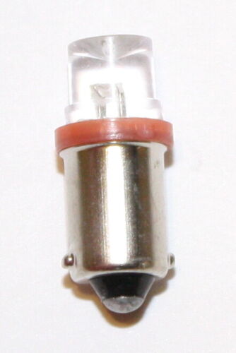 (Paquete de 10) - Bombilla LED cóncava 44/47 base (BA9S) de 6,3 voltios - NARANJA - Imagen 2 de 12