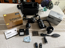 Nikon D5600 DSLR Camera Bundle with TAMRON Lense MINT