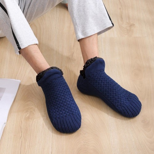 Winter Fleece-Lined Soft Thicken Warm Floor Socks Floor Shoes Slipper Socks - Picture 15 of 15