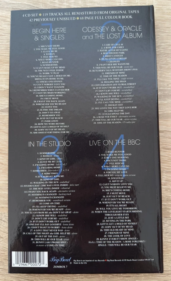 The Zombies - Zombie Heaven - 4CD Longbook - Top! - Bild 2 von 4