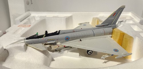 Franklin Mint Armour Collection 1:48 Scale EUROFIGHTER TYPHOON UK SING - Picture 9 of 12