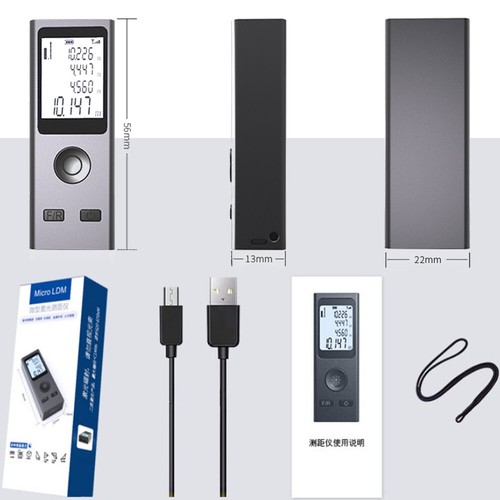 Smart Laser Rangefinder Intelligent Digital Laser Rangefinder Mini Usb Charging - Picture 7 of 9