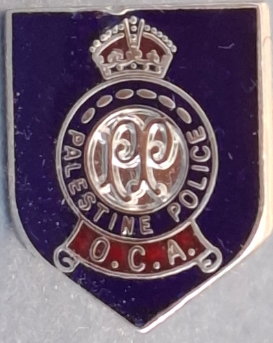 Palestine Police Pair of Cuff Links London Badge Button Co - Picture 3 of 6